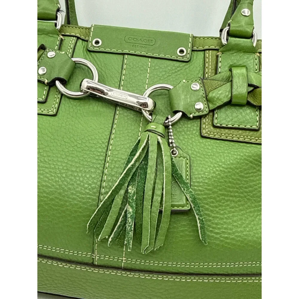 Coach Green Women Purse - Picture 12 of 13